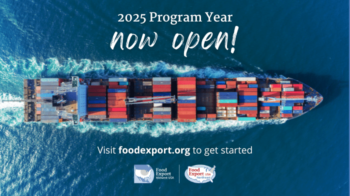 Food Export’s 2025 Program Year Now Open